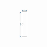 Window Frame Cornice Plaster Coated EPS O-06 30mm x 150mm