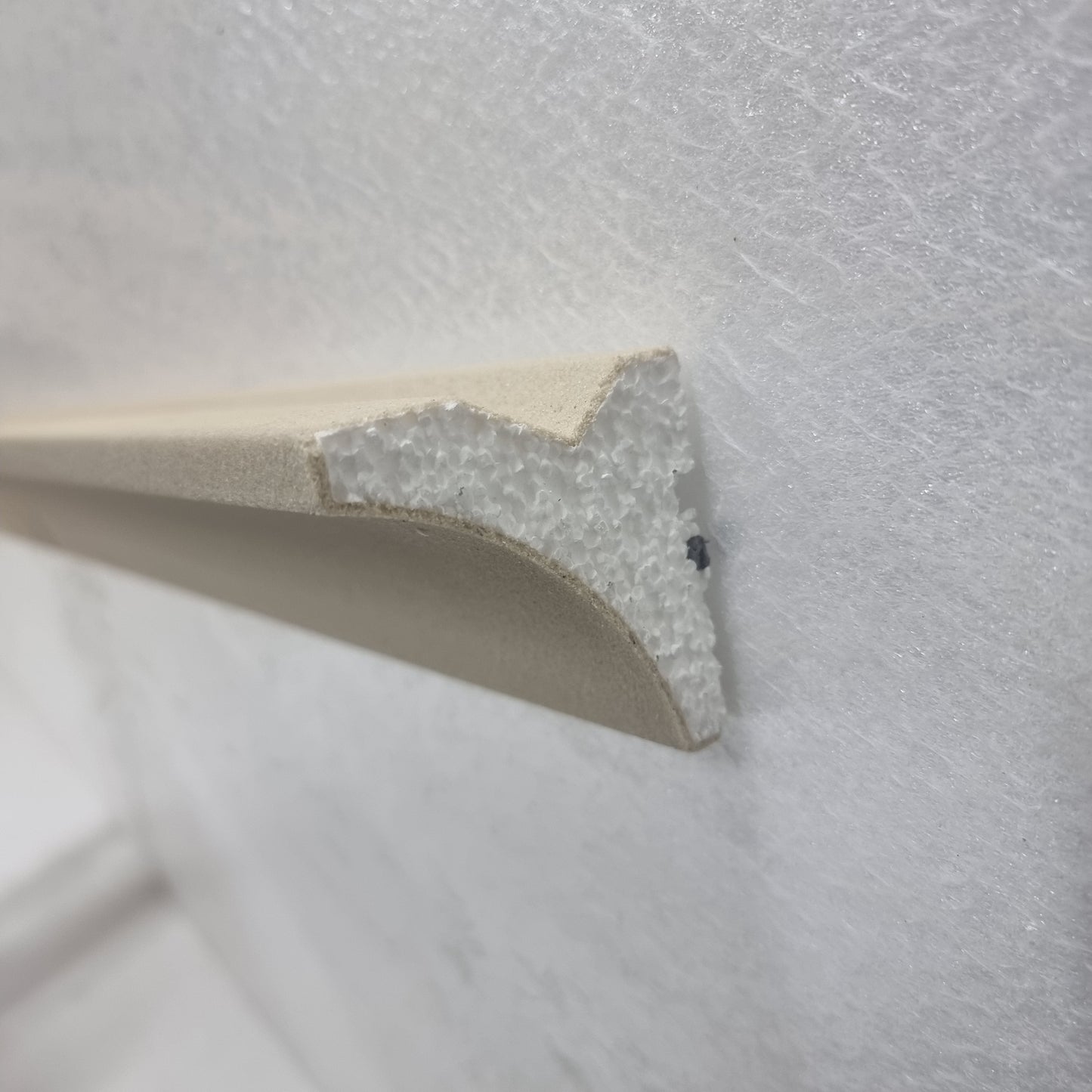 Plaster-Coated LED Uplighting Coving SH11A 65mm x 65mm | Premium Uplight Cornice