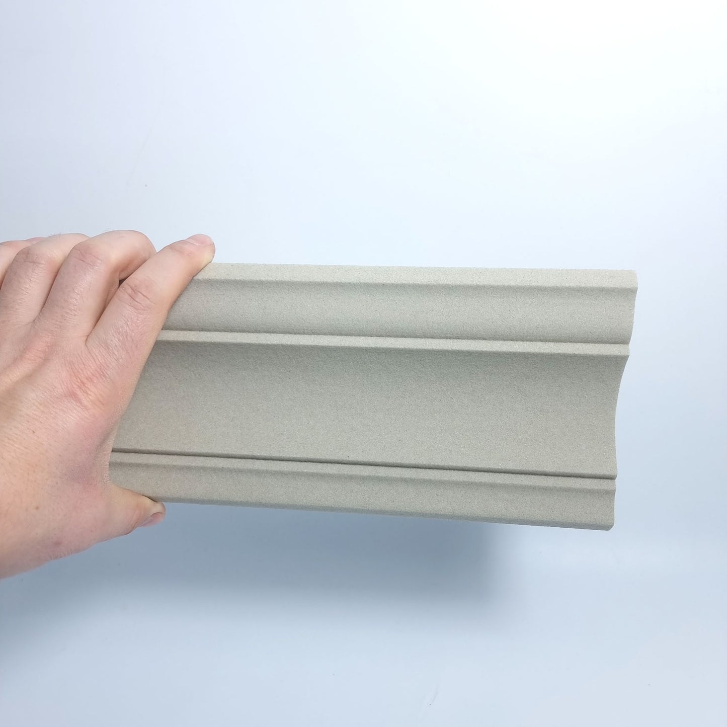 Plaster-Coated LED Uplighting Coving SH12 90mm x 90mm | Premium Ceiling Cornice