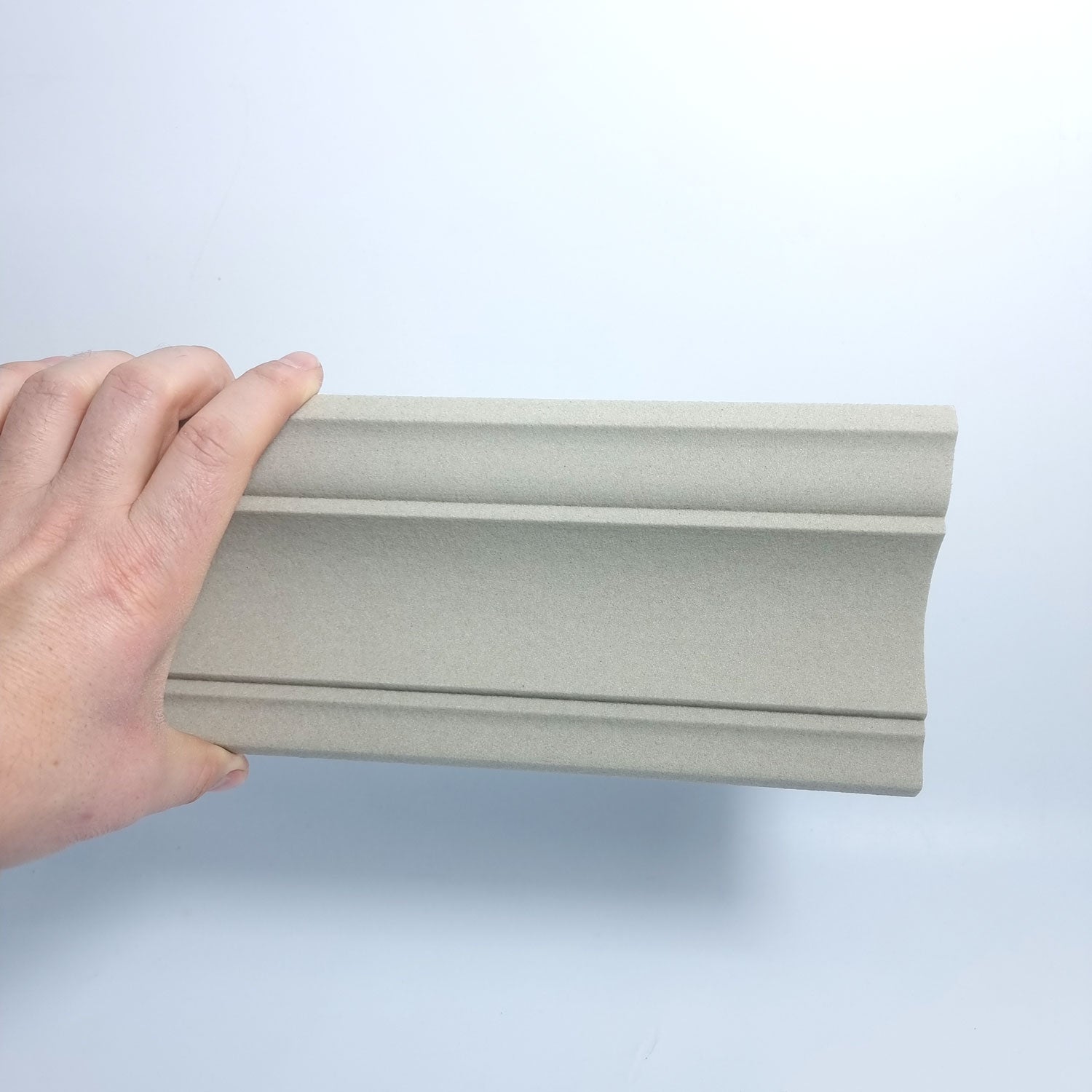 Plaster-Coated LED Uplighting Coving SH12 90mm x 90mm | Premium Ceiling Cornice