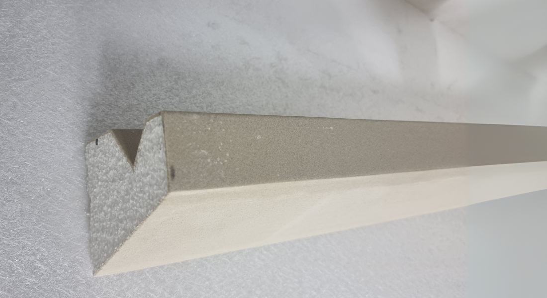 Plaster-Coated LED Uplighting Coving SH1  115mm x 90mm | Premium Uplight Cornice