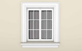 Window Frame Cornice Plaster Coated EPS O-302 45mm x 205mm