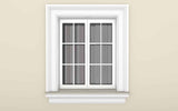 Window Frame Cornice Plaster Coated EPS O-307  50mm x 210mm