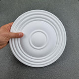 K25 Ceiling Rose Premium 28 cm Medium - Floral Ceiling Medallion for Light Fittings & Chandeliers