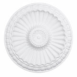 K6 Ceiling Rose Premium 28 cm Medium - Floral Ceiling Medallion for Light Fittings & Chandeliers