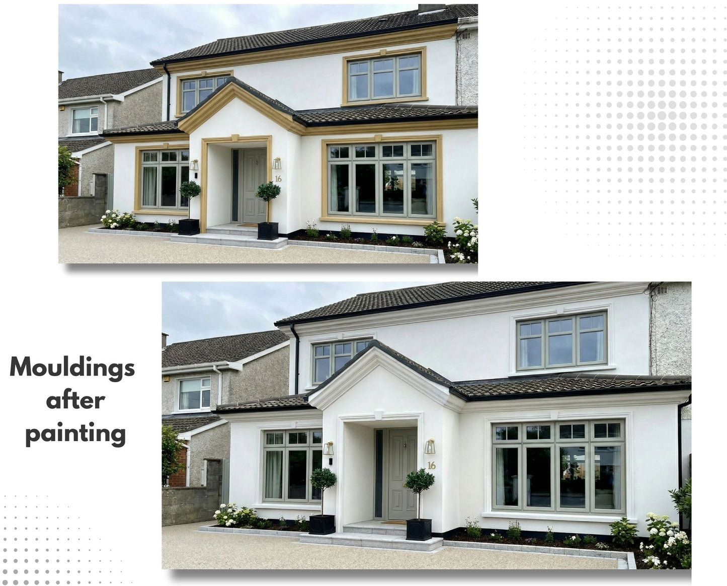 Crown Cornice LP 180	180mm x 95mm