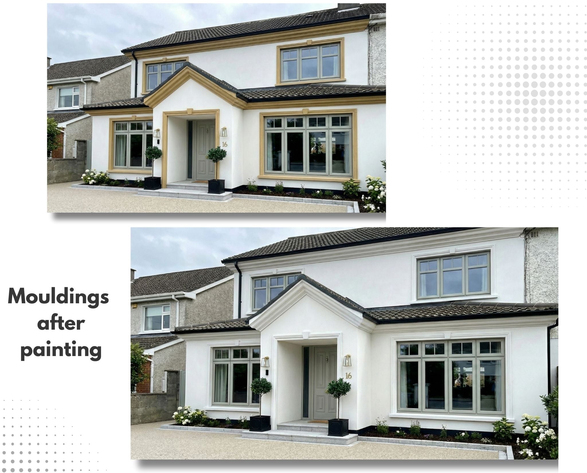 Crown Cornice LP 180	180mm x 95mm