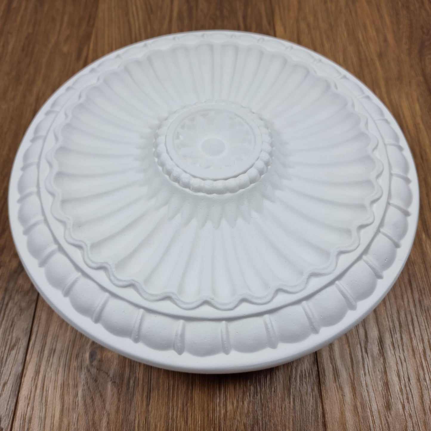 K6 Ceiling Rose Premium 28 cm Medium - Floral Ceiling Medallion for Light Fittings & Chandeliers