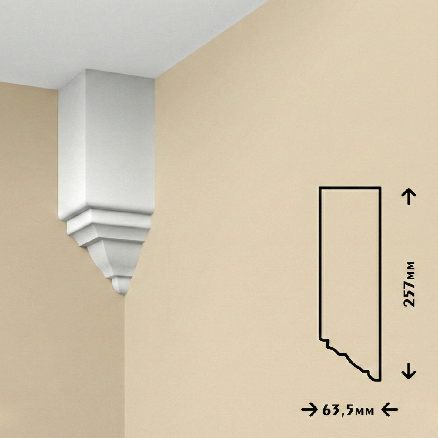 Internal Corner Block