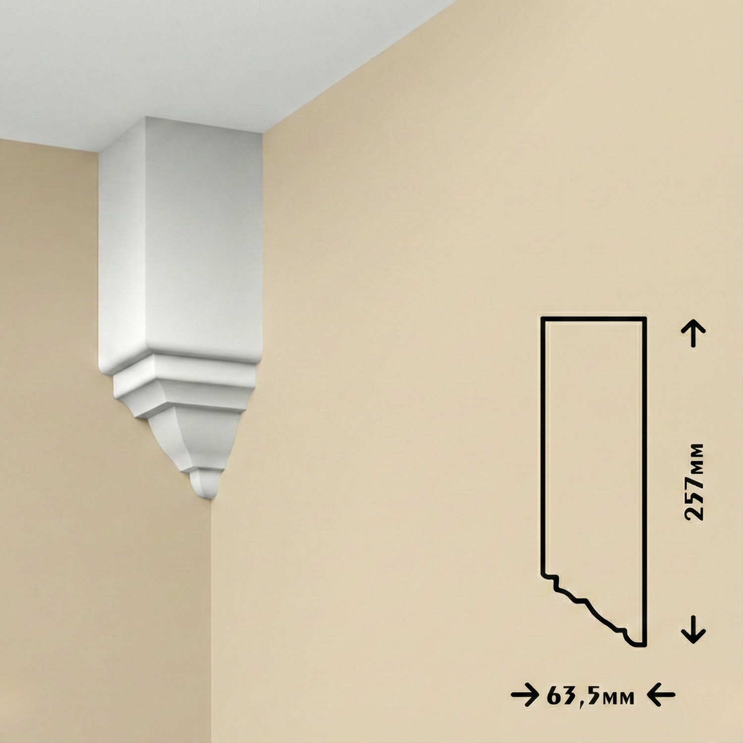 Internal Corner Block