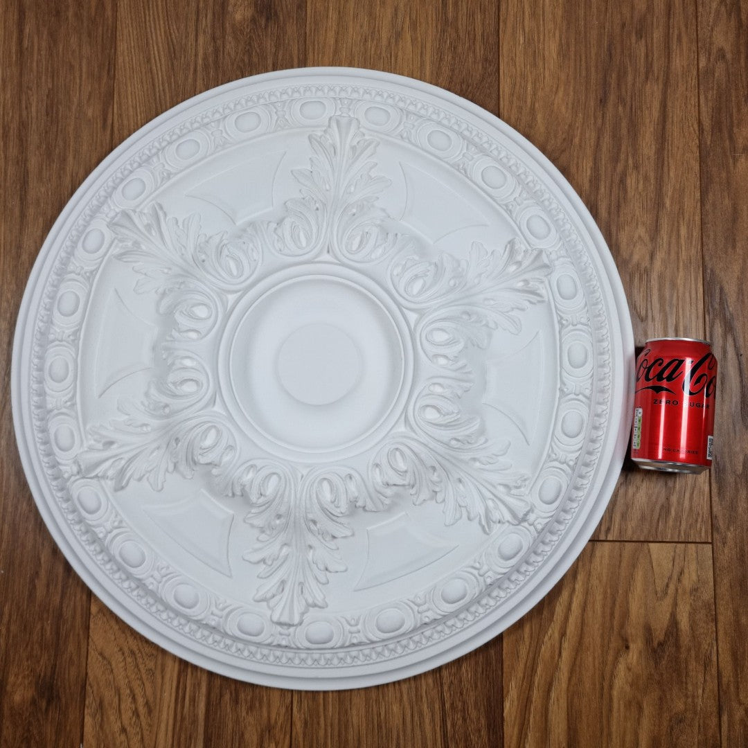 K21 Floral Ceiling Rose 59cm | Large Decorative Ceiling Centrepiece for Chandeliers