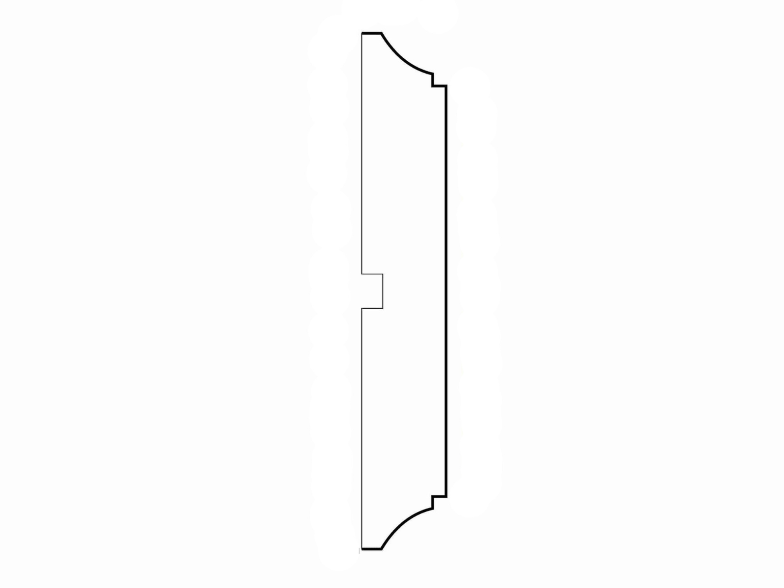 Plaster Coated Quoin Exterior Corner Model "A" Regular
