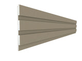 Slatted 3D Wall Panel Plaster Coated PN-18 355mm x 27mm x 2000mm