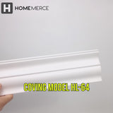 Polystyrene Coving for Wall Ceiling HL64 90mm x 85mm Lightweight XPS
