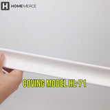 Polystyrene Coving for Wall Ceiling HL71 39mm x 39mm Lightweight XPS