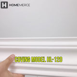 Polystyrene Coving for Wall Ceiling HL120 104x104mm Lightweight XPS