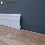 Skirting Board Trim H13P size 22mm x 103mm x 2 Meters  | Water-Resistant, Durable & Paint-Ready