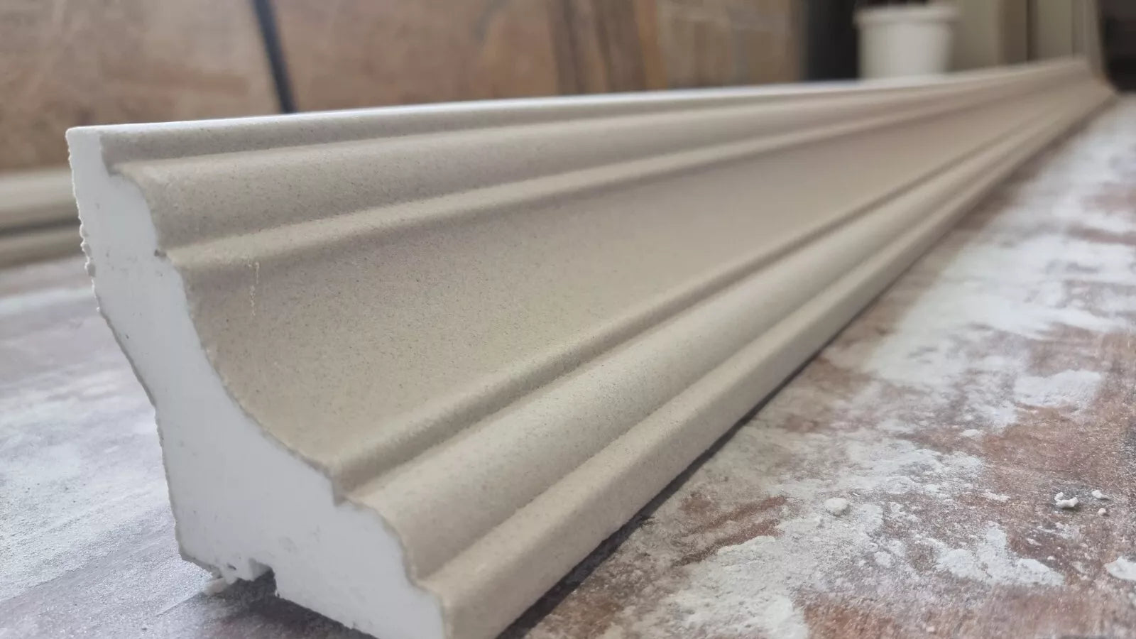 Plaster-Coated LED Uplighting Coving SH30 | Premium Uplight Cornice