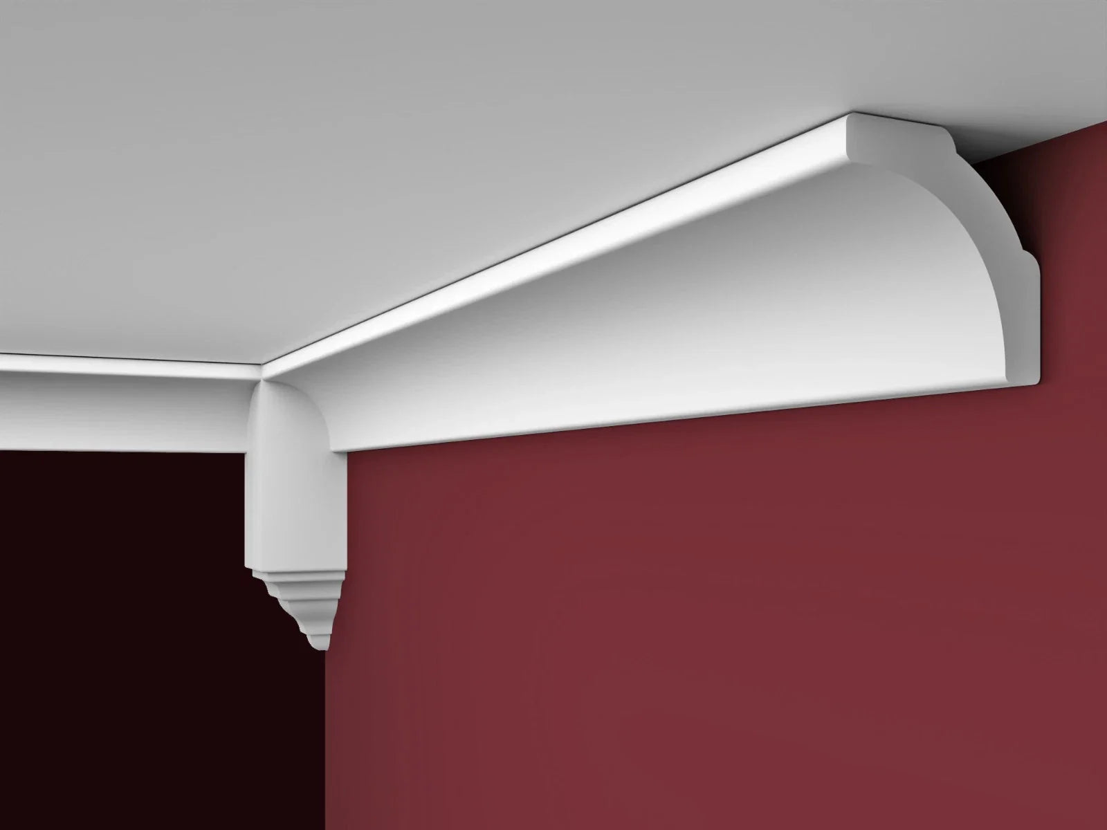 Polystyrene Coving for Wall Ceiling HL71 39mm x 39mm Lightweight XPS