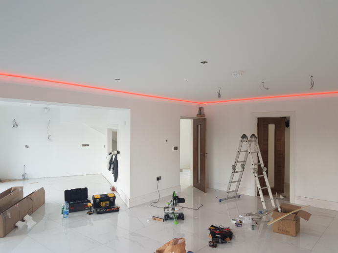 BFS1 - Lightweight XPS Uplighting Coving for LED Lights