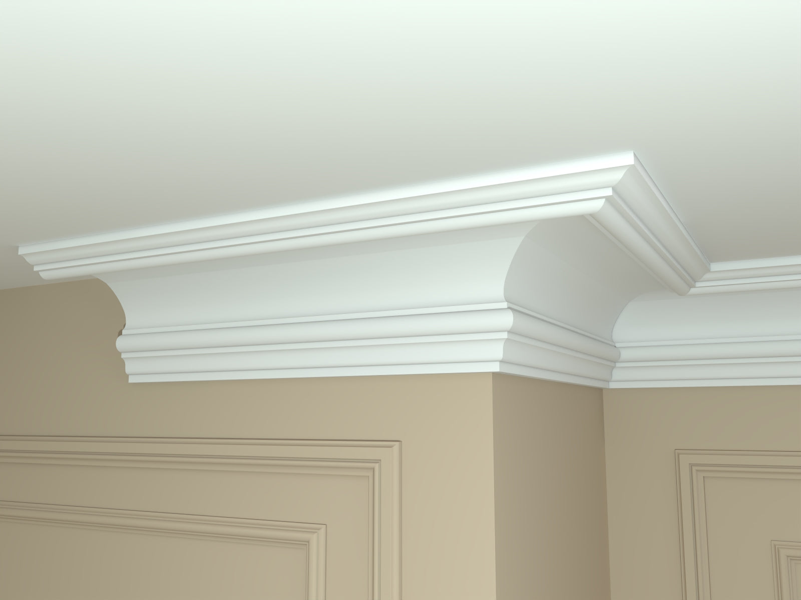 ST-25 - Lightweight XPS Ceiling Wall Coving 125mm x 100mm