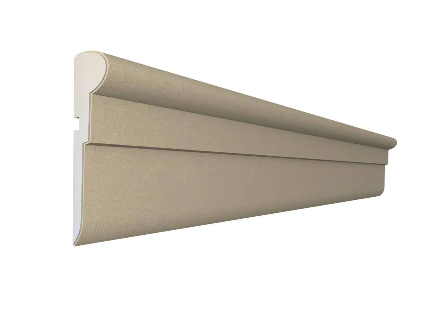 Window Frame Cornice Plaster Coated EPS O-103 35mm x 125mm