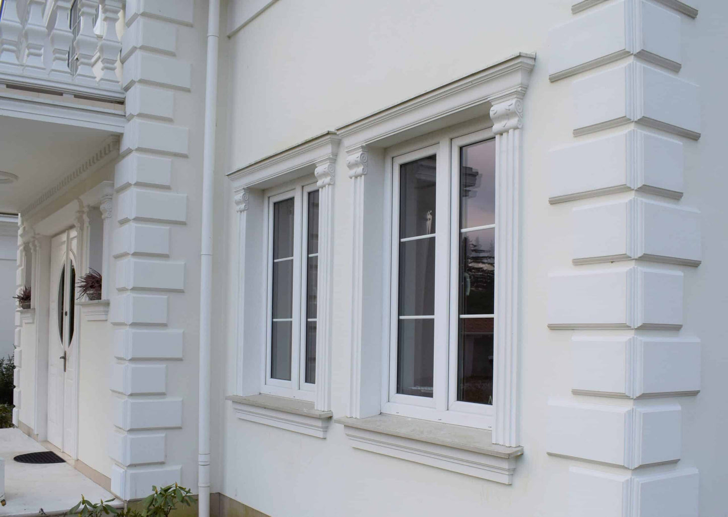 Plaster Coated Quoin Exterior Corner Model "B" Regular