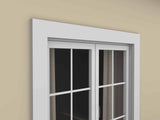 Window Frame Cornice Plaster Coated EPS O-04 30mm x 120mm