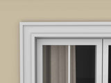 Window Frame Cornice Plaster Coated EPS O-09 25mm x 100mm