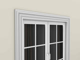Window Frame Cornice Plaster Coated EPS O-205 35mm x 155mm