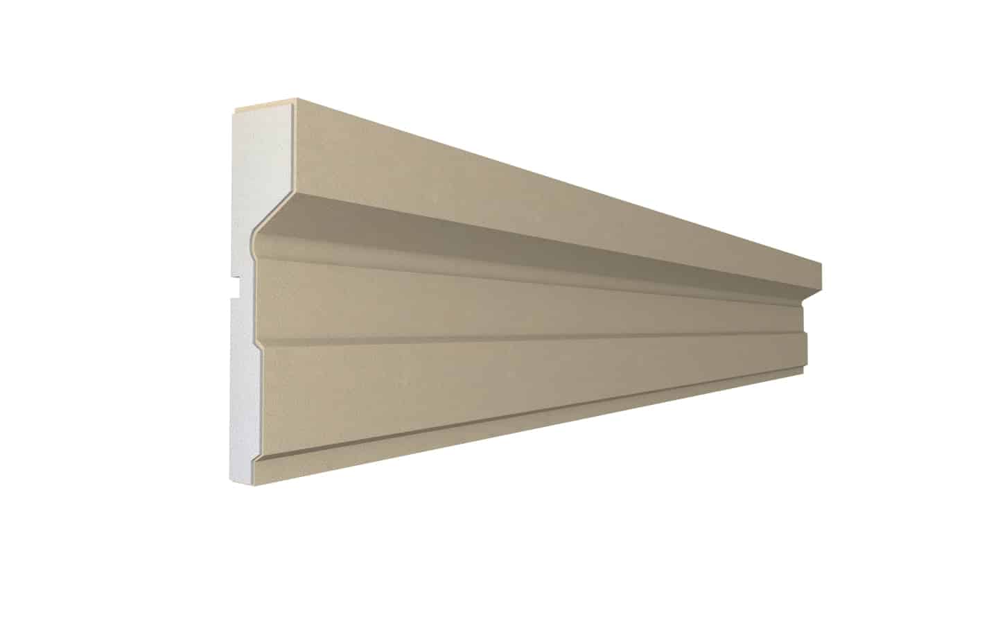Window Frame Cornice Plaster Coated EPS O-305 45mm x 175mm