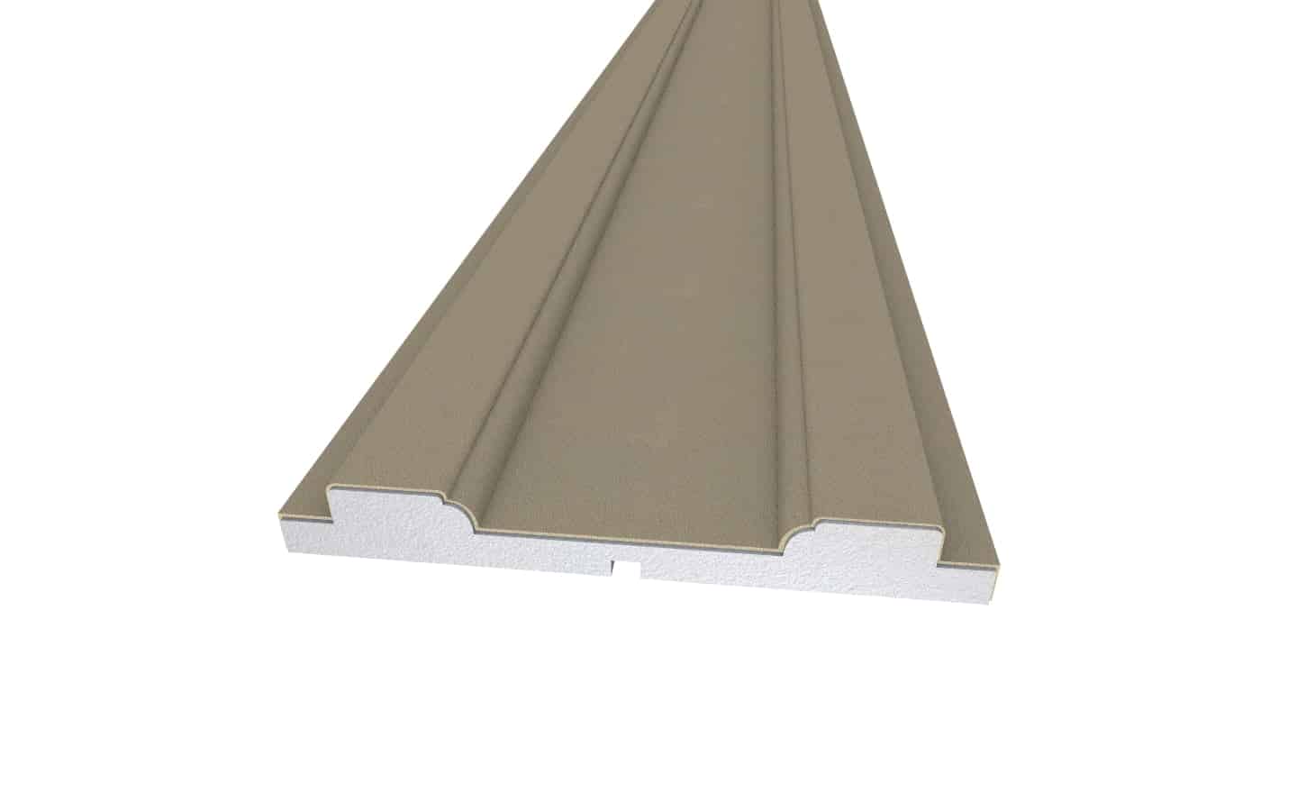 Window Frame Cornice Plaster Coated EPS O-309  30mm x 250mm