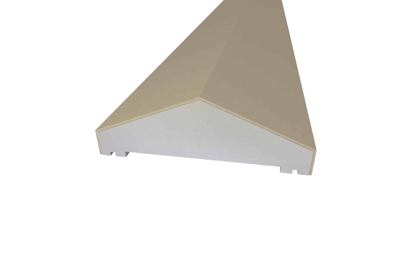 Cladding 3D Wall Panel Plaster Coated PN-16 310mm x 105mm x 2000mm