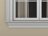 Windowsill Cornice Plaster Coated EPS - P-308 55mm x 130mm