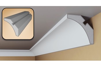 EPS Plaster coated - COVING cornice - FSH4 80mm x 80mm