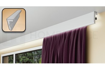 EPS Plaster coated - COVING LED Lighting cornice - FKH6 120mm x 60mm