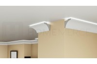 EPS Plaster coated - COVING LED Lighting cornice - SH11 100mm x 100mm