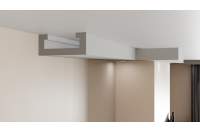 EPS Plaster coated - COVING LED Lighting cornice - GU10H 200mm x 80mm