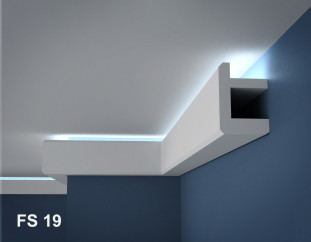 XPS COVING LED Lighting cornice - BFS19 80mm x 80mm x 30 Meters EXPRESS DELIVERY
