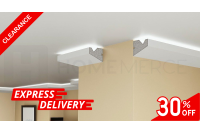 EPS Plaster coated - COVING LED Lighting cornice - SH1 115mm x 90mm x 20M CLEARANCE - 35%