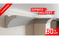EPS Plaster coated - COVING LED Lighting cornice - SH11A 65mm x 65mm x 10MB EXPRESS DELIVERY