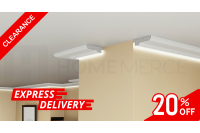 EPS Plaster coated - COVING LED Lighting cornice - SH14 140mm x 40mm  CLEARANCE