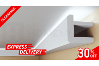 XPS COVING LED Lighting cornice - BFS19 100mm x 80mm x  20 Meters EXPRESS DELIVERY