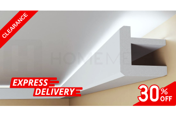 XPS COVING LED Lighting cornice - BFS19 120mm x 100mm x  22 Meters EXPRESS DELIVERY