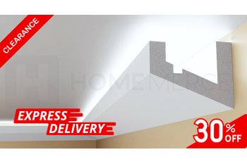 XPS COVING LED Lighting cornice - BGS1 100x80mm x 18M CLEARANCE -30% 