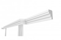 XPS COVING Curtain rod rail cover coving cornice - GK9