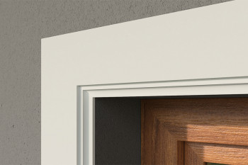 EPS Plaster coated - Window frame cornice - LO9 120mm x 30mm