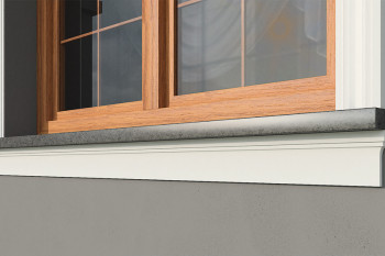 EPS Plaster coated - Windowsill cornice - LP12 140mm x 35mm
