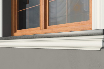 EPS Plaster coated - Windowsill cornice - LP9 100mm x 50mm