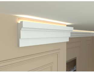 XPS COVING LED Lighting cornice - LWS-106 110mm x 40mm